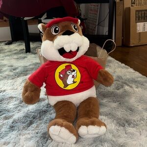 JAAG Buc-ees Beaver Mascot 26” Plush Bucky The Beaver new 823 batch